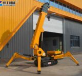 3 ton crawler spider crane machine