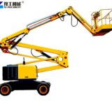 articulated boom platform