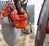 rock saw attsachment for excavator