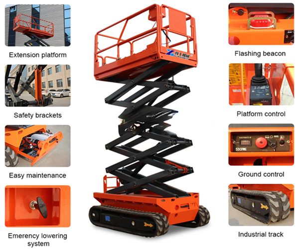 Self-propelled Scissor Lift Platform