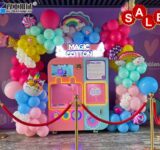 automatic cotton candy vending machine