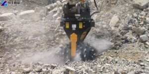 drum cutter machine for exvavator