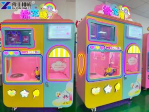 Cotton Candy Machine | Automatic Candy Floss Vending Machine