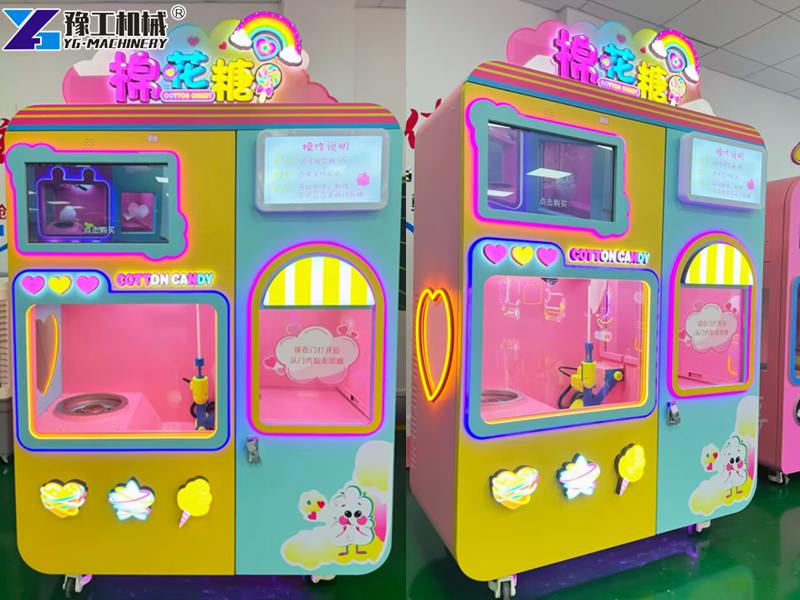 Cotton Candy Machine | Automatic Candy Floss Vending Machine