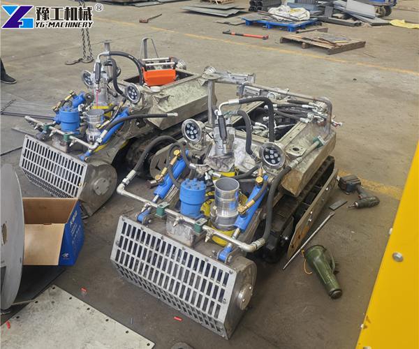 Dredging Robot for Reservoir Clearing