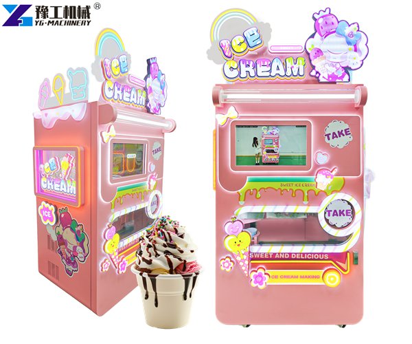 soft serve ice cream vending machine