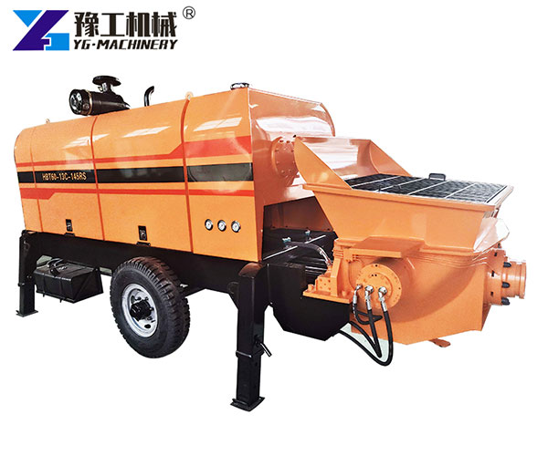 Diesel-Powered Concrete Pump