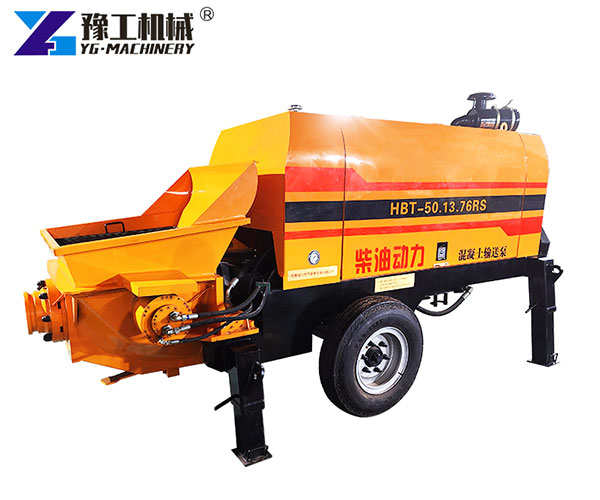 Mobile Cement Pumping Machine