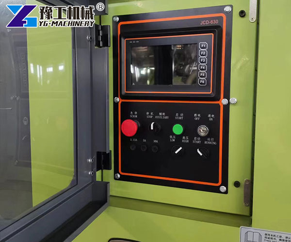 Control Panel Of A Diesel Air Compressor