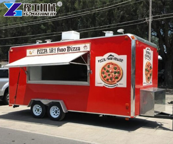 Custom-Designed Pizza Business Trailer