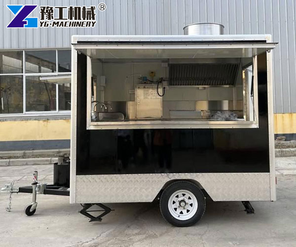 Customizable Food Trailer for Hot Dogs