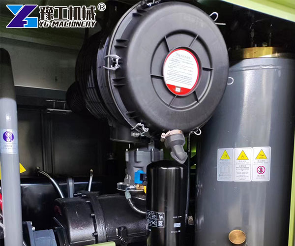 Diesel Air Compressor Internal Structure