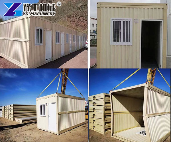 Flat Pack Container With No Welding Design