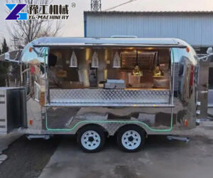 Fully-equipped mobile food trailer
