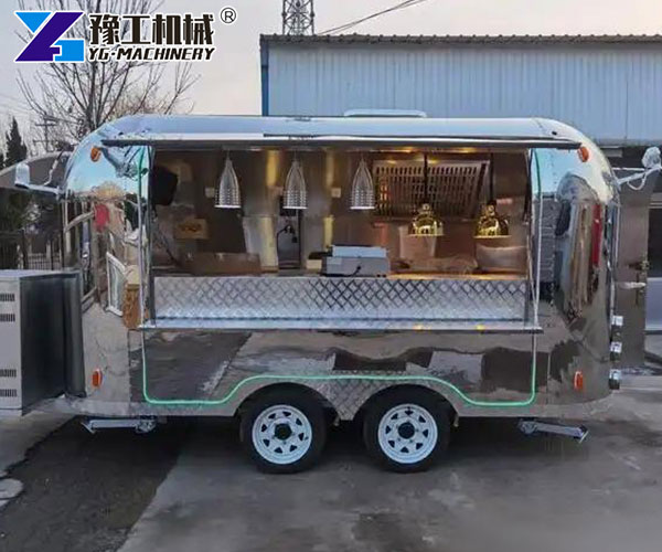 Fully-equipped mobile food trailer