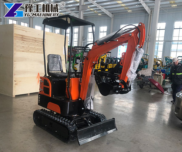 Mini trench excavator digger