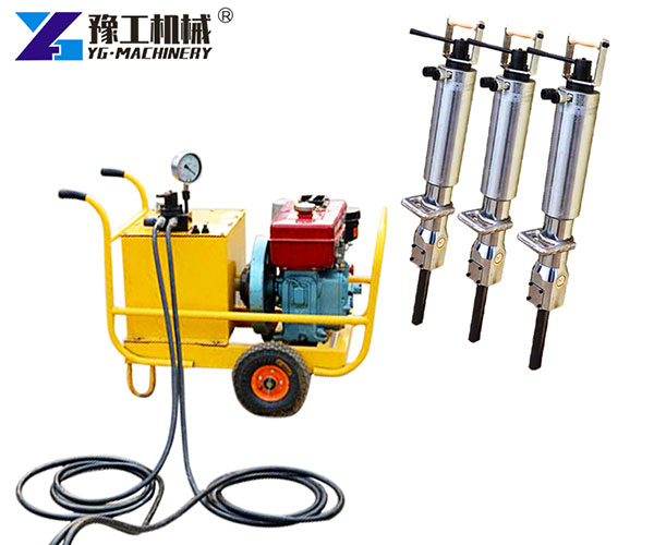 Portable Hydraulic Rock Splitter Machine