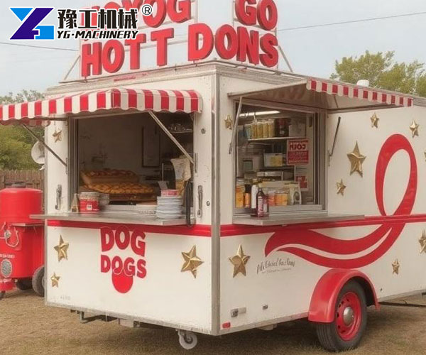 Professional Hot Dog Concession Trailer