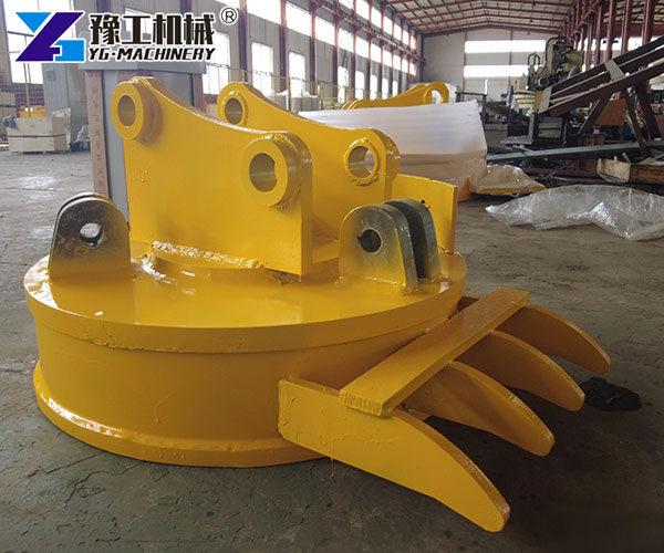Quick-Change Excavator Magnet Attachment