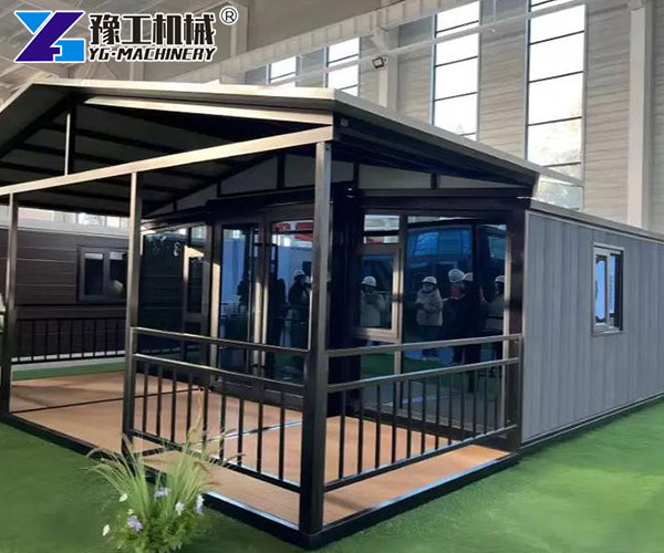 Shipping container house in the US
