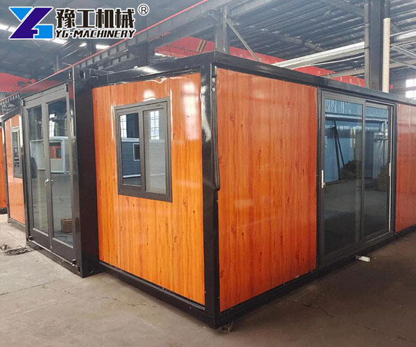 Steel-frame container home exterior