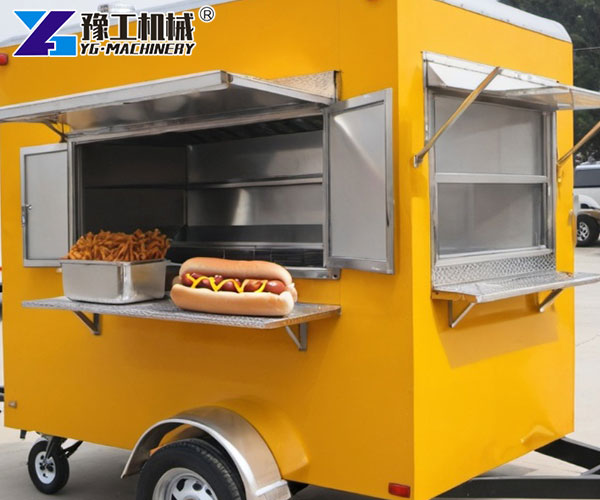 Weatherproof Hot Dog Business Trailer