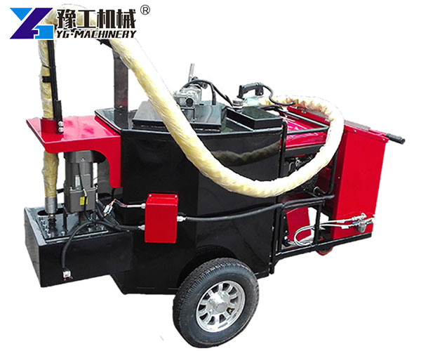 YG crack sealer with safety shields