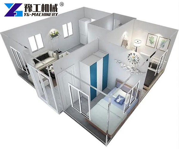 YG foldable home interior layout