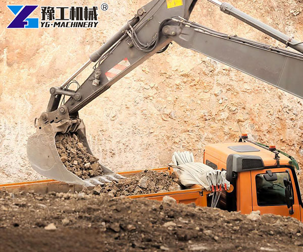 YG rock bucket in Malaysian job site