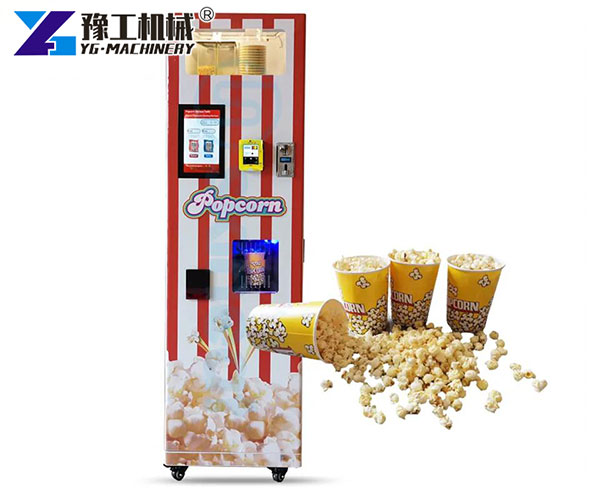 Compact Popcorn Vending Machine For High Traffic