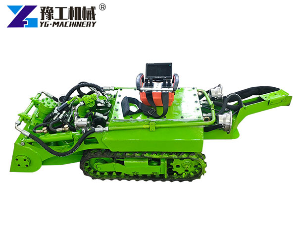 Dredging Robot Working in Shallow River