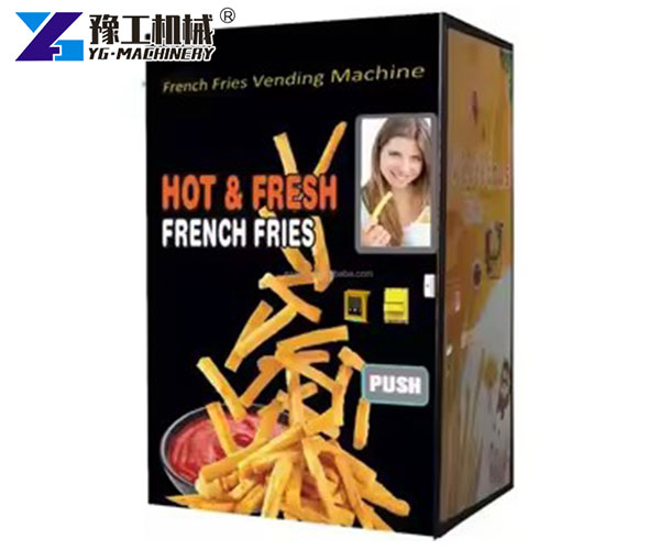 Hot French Fries Vending Machine