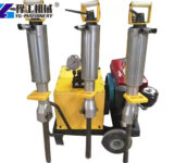 Hydraulic Concrete Splitter Breaking Reinforced Concrete