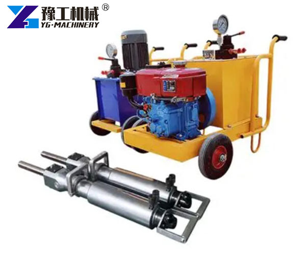 Portable Rock Splitter Easy To Transport And Use
