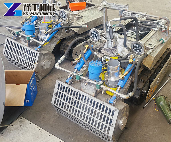 Unmanned Dredging Machine with Cutter Head