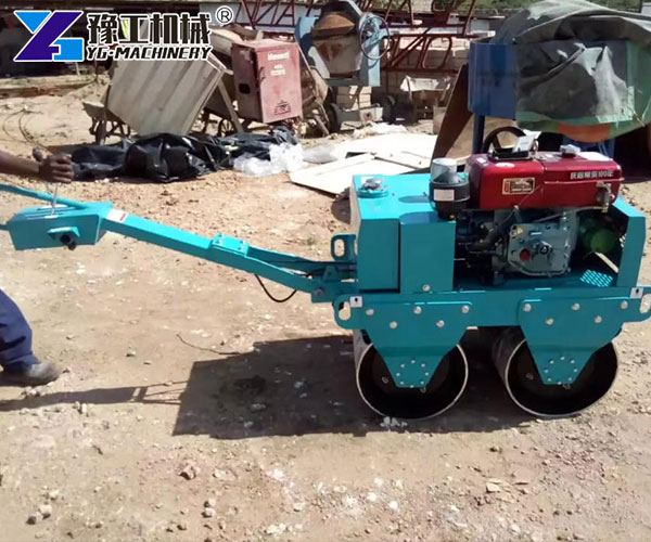 Walk Behind Roller Compactor With Smooth Vibration