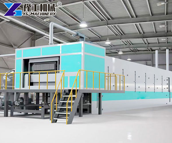 Complete egg carton making line factory