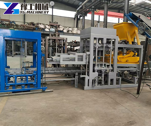 Exported brick production line installed overseas