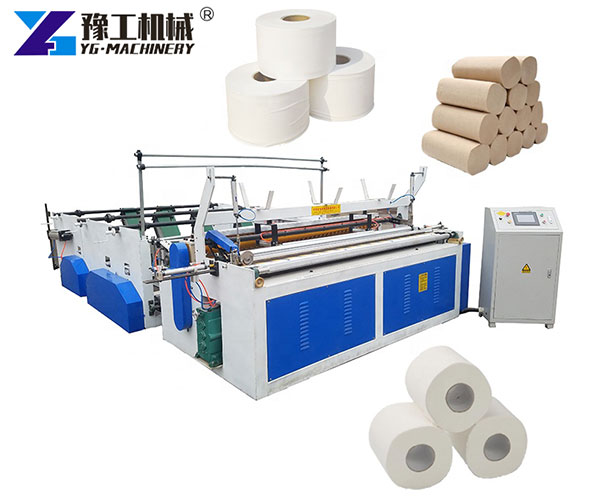 Fully automatic toilet paper roll making machine