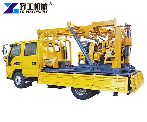 High-efficiency Truck-Mounted Rock Core Drilling Rig