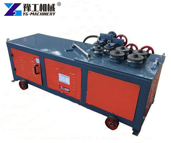 Industrial pipe bender machine with PLC control
