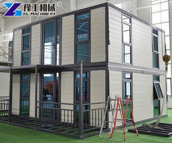 Modern 2 story modular homes exterior view