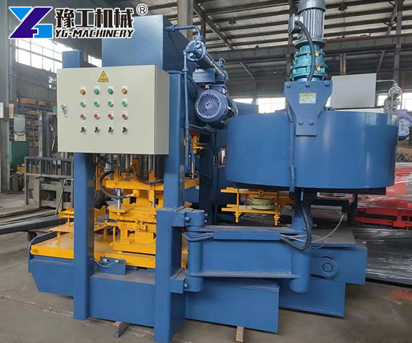 PLC control system for terrazzo tile machine