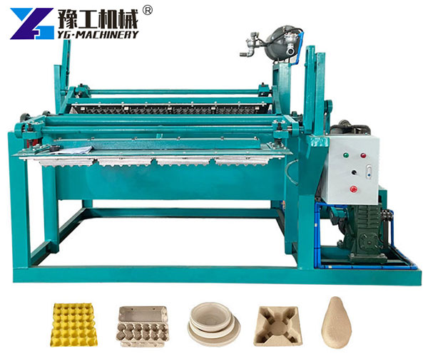 Pulp molding machine for paper trays