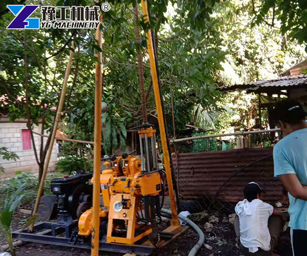 Durable Trailer-Mounted Rock Core Drilling Rig