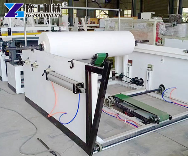 Semi automatic toilet tissue making machine