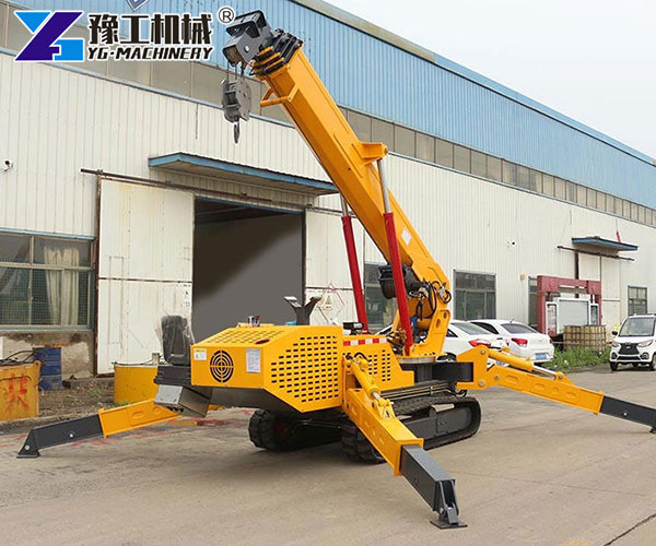 Spider crane price with strong lifting power