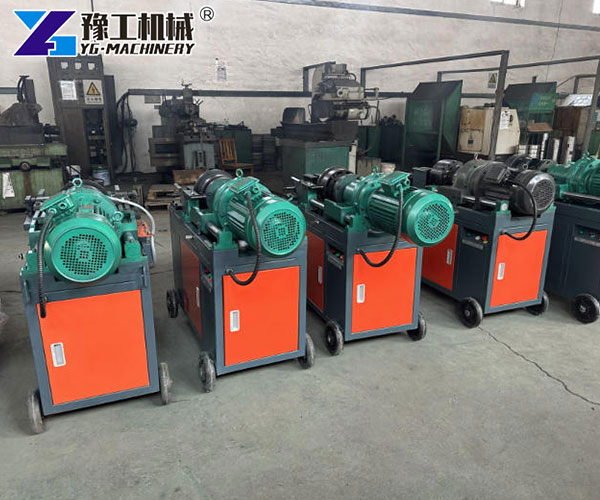 Steel bar thread roller for bridge projects