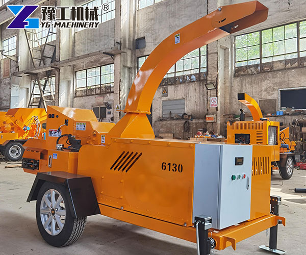 Wood chipper machine for sale demonstration