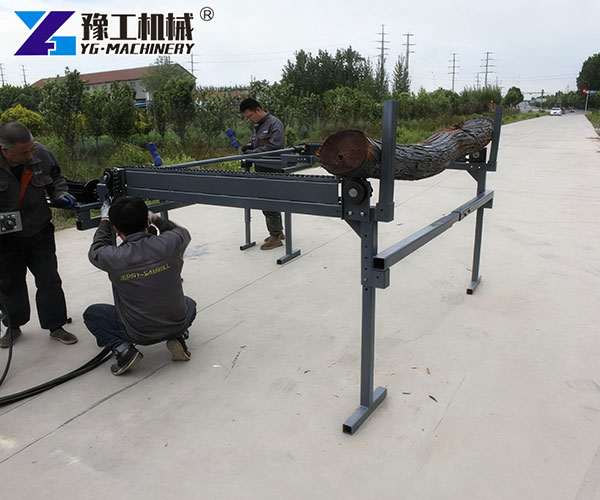 20-ton hydraulic wood splitter for large logs